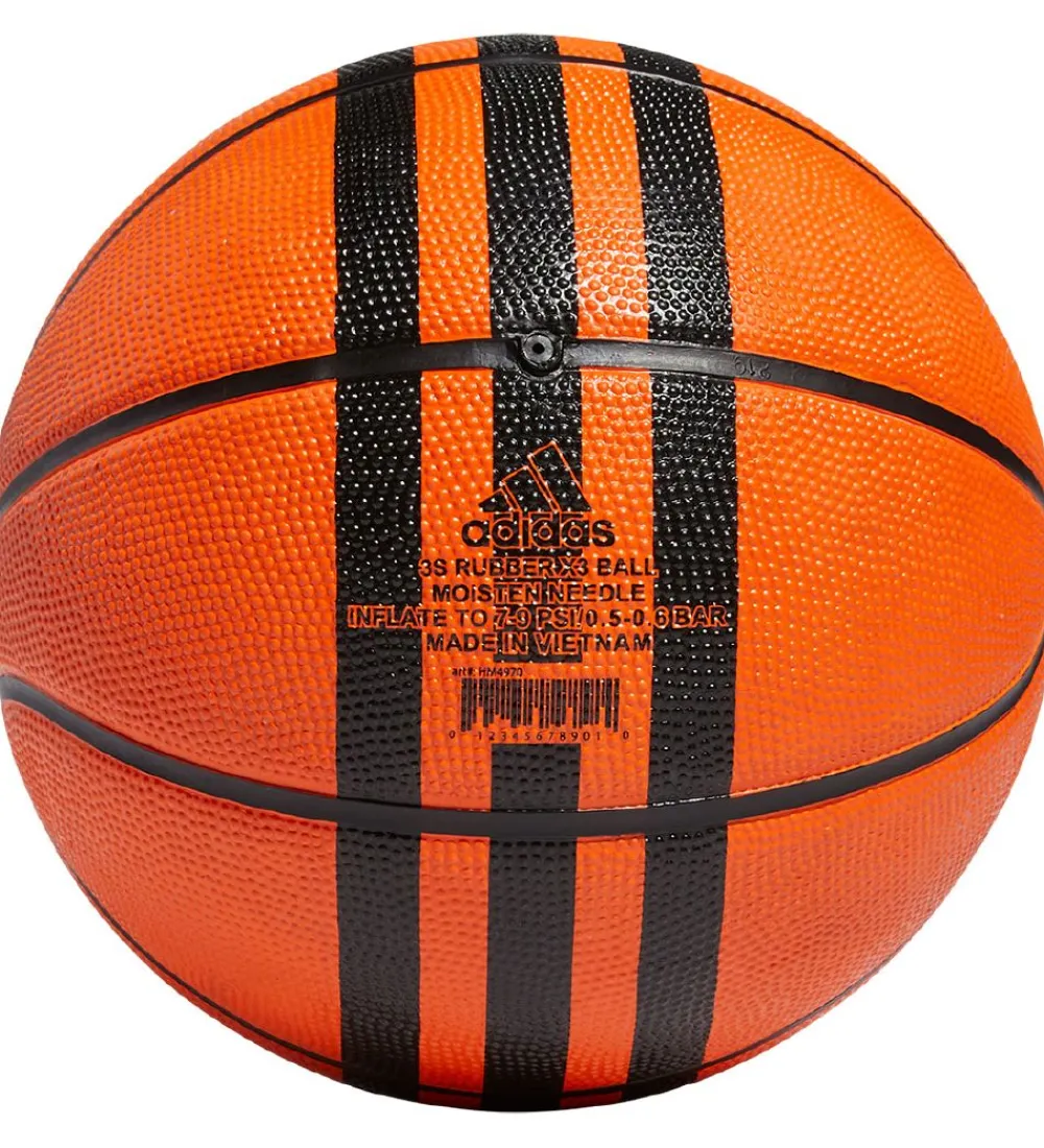 Bolde-adidas Performance Basketbold - 3S Rubber X3 - Orange/Sort