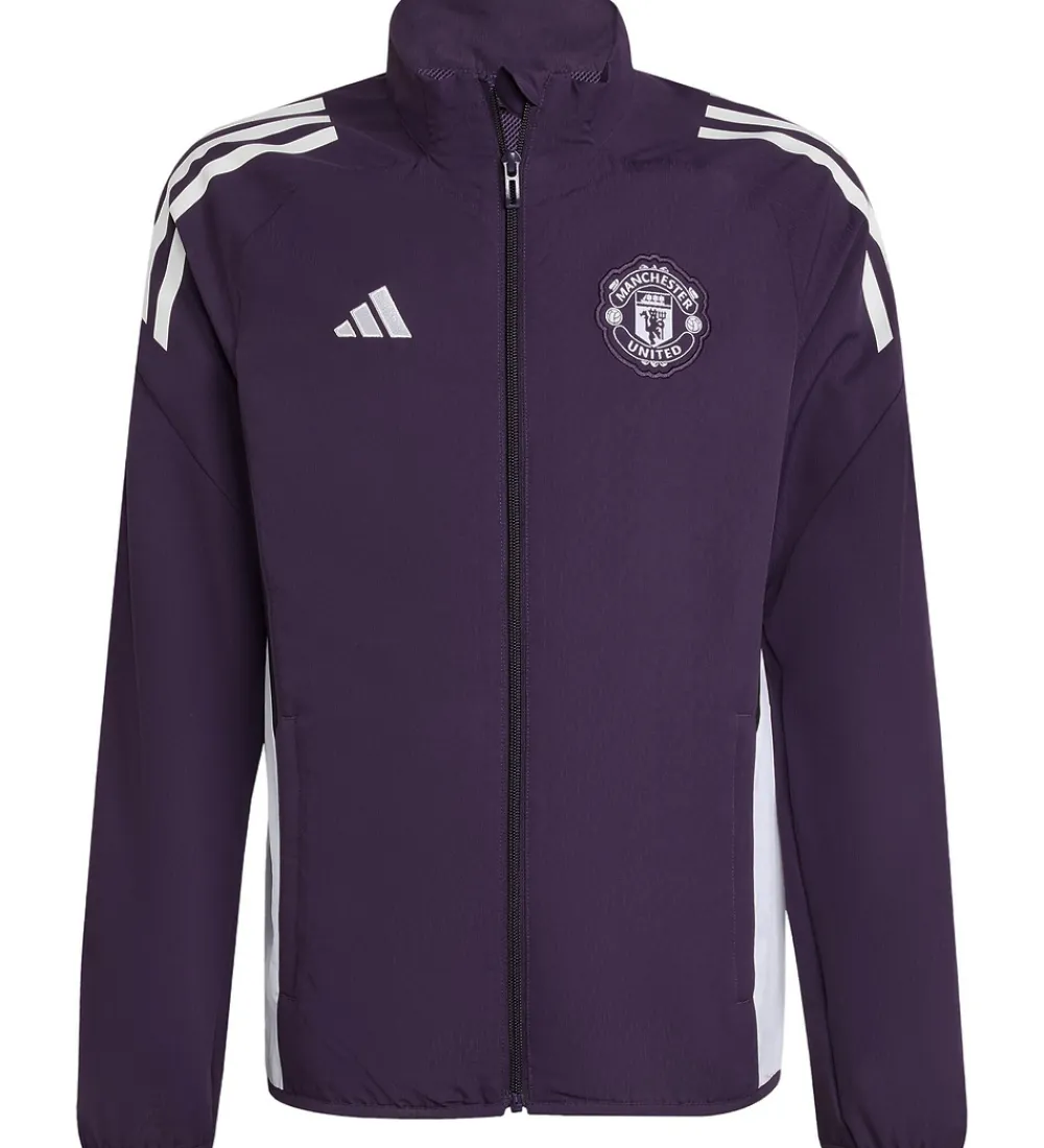 Fodbold-adidas Performance Cardigan - Manchester United - Aurora Plum/Hv