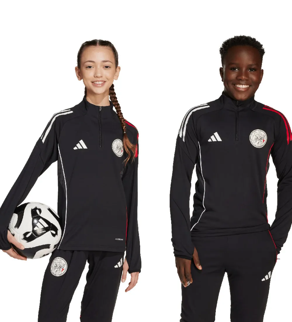 Fodboldtrøjer-adidas Performance Fodboldtrøje - AJAX TR TOP Y - BLACK/WHITE/BO