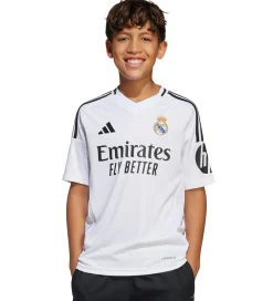 T-Shirts Og Toppe|Fodboldtrøjer-adidas Performance Fodboldtrøje - Real H JSY Y - Hvid/Sort