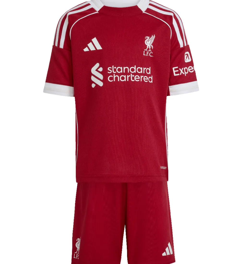 Fodboldtrøjer|Fodboldshorts-adidas Performance Fodboldsæt - LFC H Mini - Strede