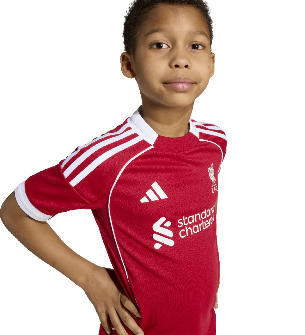 Fodboldtrøjer|Fodboldshorts-adidas Performance Fodboldsæt - LFC H Mini - Strede