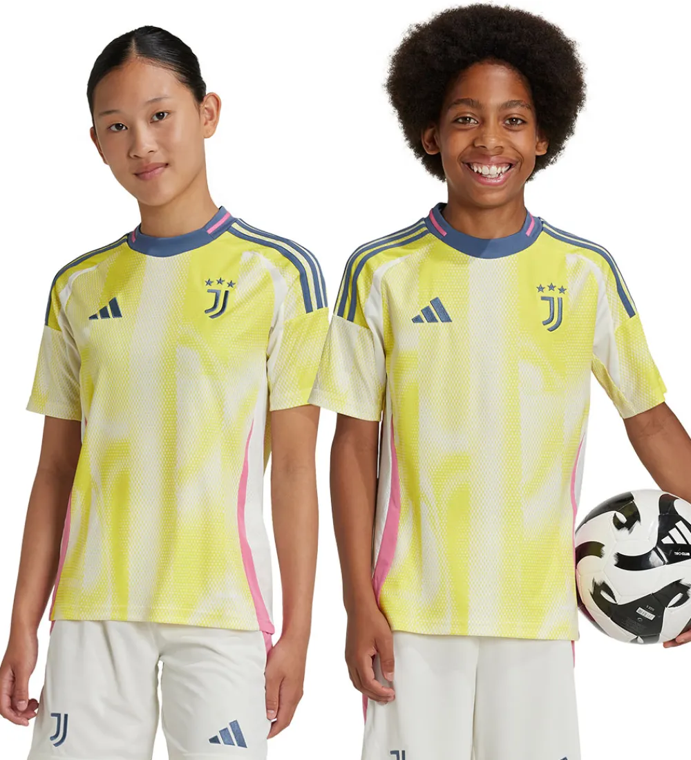 T-Shirts Og Toppe|Fodboldtrøjer-adidas Performance Fodboldtrøje - Juve A JSY Y - Gul
