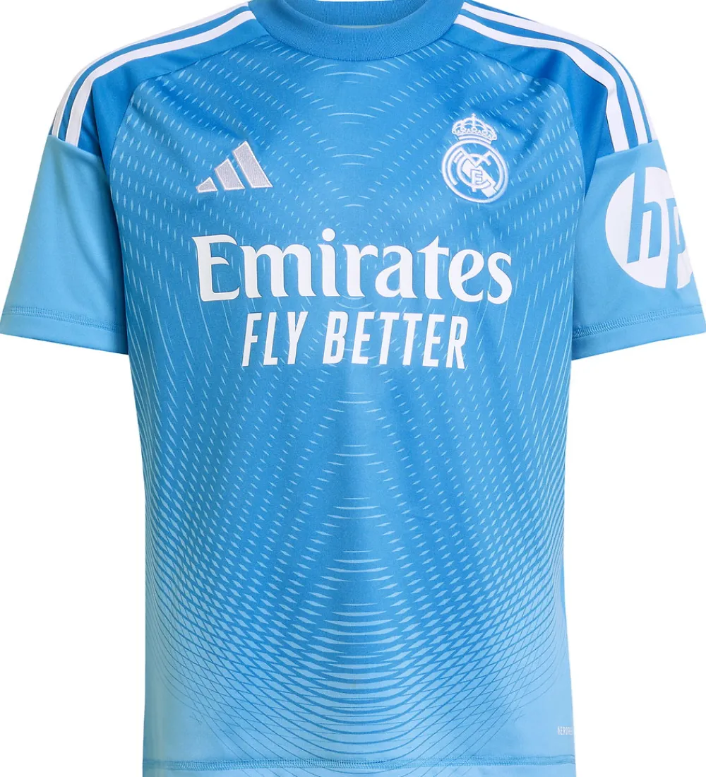 Fodboldtrøjer-adidas Performance Fodboldtrøje - Real H GK - Blubrs/Rayblu