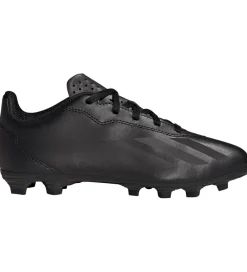 Fodboldstøvler - Græs (Fg)-adidas Performance Fodboldstøvler - X Crazyfast.4 FxG J - Sort