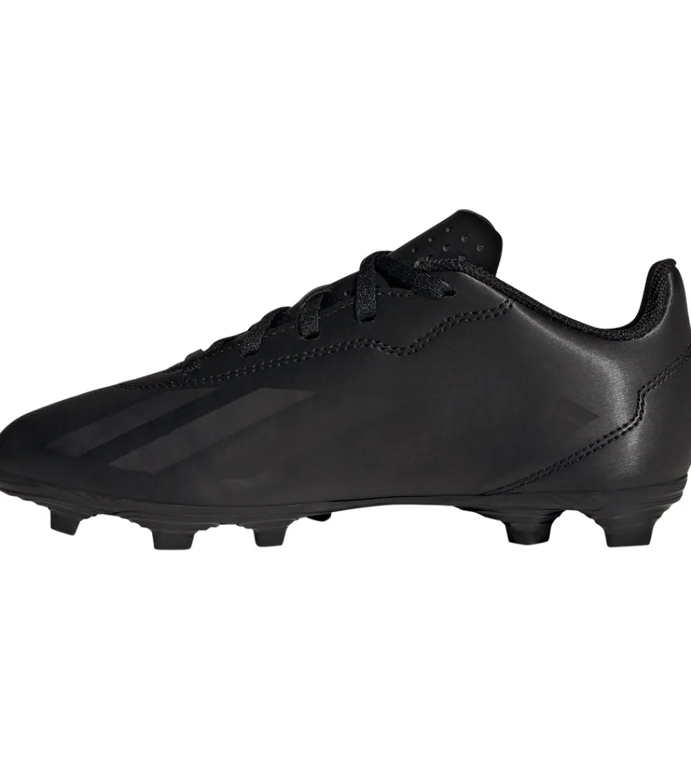 Fodboldstøvler - Græs (Fg)-adidas Performance Fodboldstøvler - X Crazyfast.4 FxG J - Sort