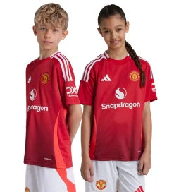 Fodboldtrøjer-adidas Performance Fodboldtrøje - MUFC - Rød/Hvid