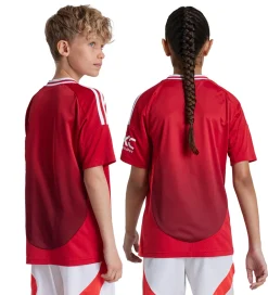 Fodboldtrøjer-adidas Performance Fodboldtrøje - MUFC - Rød/Hvid