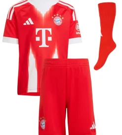 Fodboldtrøjer|Fodboldshorts-adidas Performance Fodboldsæt - FC Bayern - Rød m. Logo
