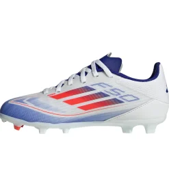 adidas Performance Fodboldstøvler - Kunst (Ag)|Fodboldstøvler - Græs (Fg)*Fodboldstøvler - F50 League FG/MG J - Hvid/Bl