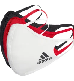 adidas Performance Mundbind*Mundbind - 3-pak - Sort/Hvid/Rød