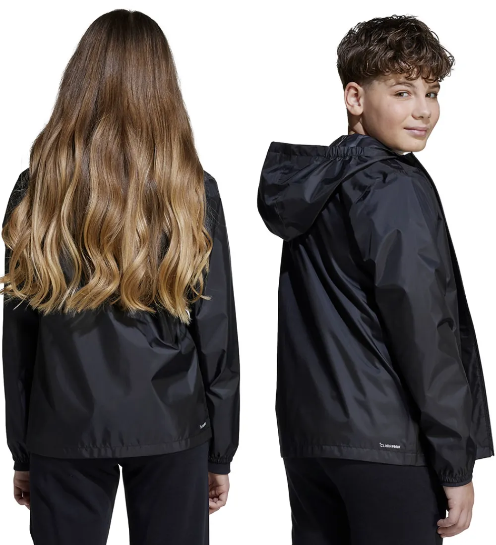 Regntøj-adidas Performance Regnjakke - J Rain - Sort