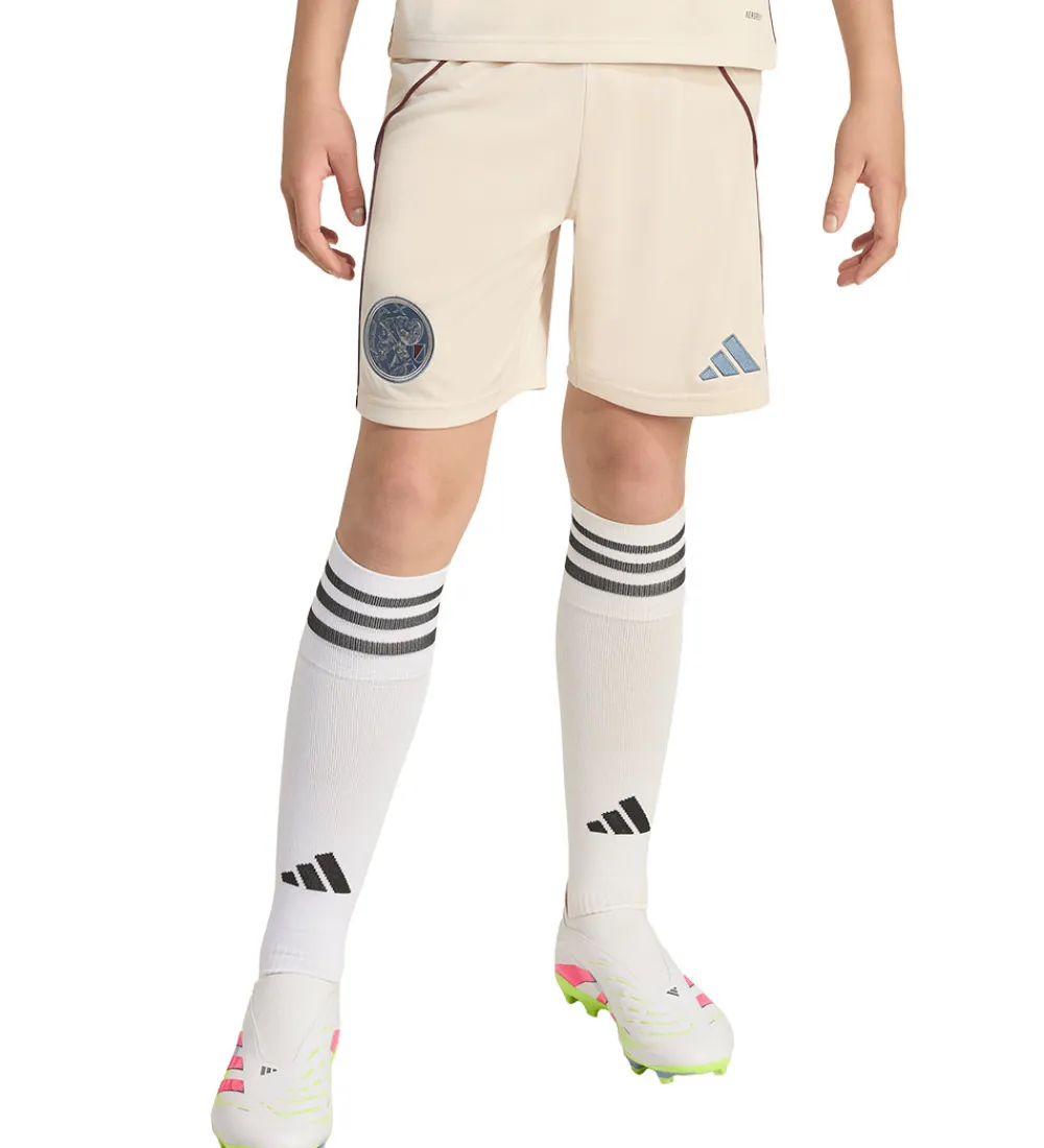 adidas Performance Sportsshorts|Fodboldshorts*Shorts - Ajax Amsterdam 3. Sæt - Halo Ivory