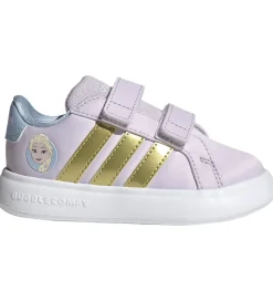 Sneakers|Børnesko Og Babysko-adidas Performance Sko - Grand Court Elsa I - Icelav/Golsmt/Glob