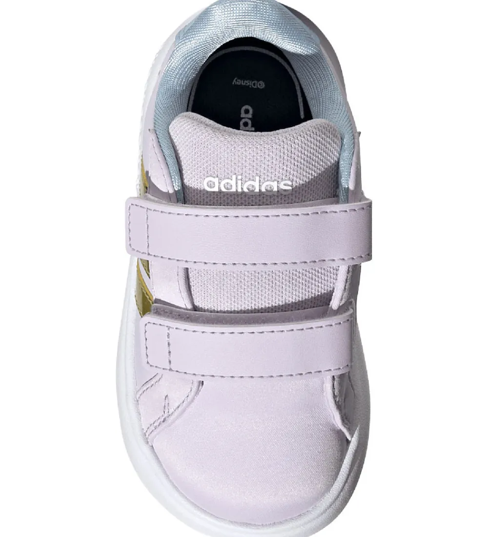 Sneakers|Børnesko Og Babysko-adidas Performance Sko - Grand Court Elsa I - Icelav/Golsmt/Glob