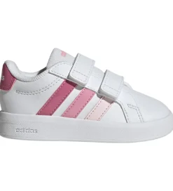 adidas Performance Sneakers|Børnesko Og Babysko*Sko - Grand Court 3.0 CF - Ftwwht/Pnkfus/Blip