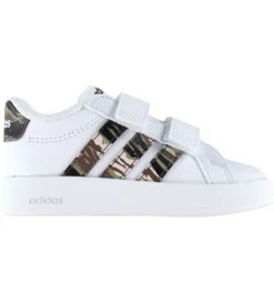 Sneakers|Børnesko Og Babysko-adidas Performance sko - Grand Court 3.0 CF - Ftwwht/Tengrn/Cbla