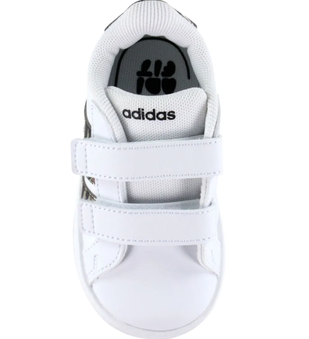 Sneakers|Børnesko Og Babysko-adidas Performance sko - Grand Court 3.0 CF - Ftwwht/Tengrn/Cbla
