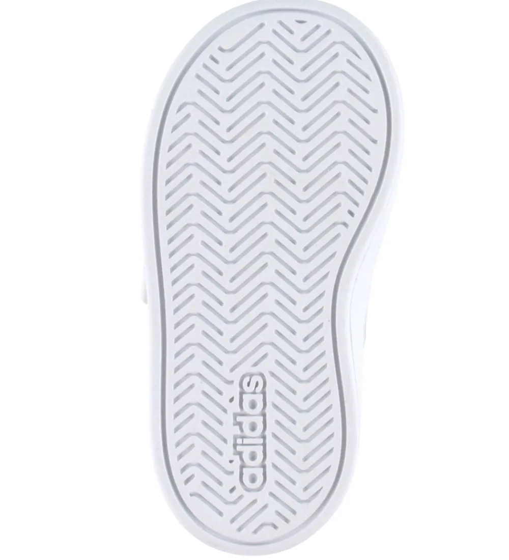 Sneakers|Børnesko Og Babysko-adidas Performance sko - Grand Court 3.0 CF - Ftwwht/Tengrn/Cbla
