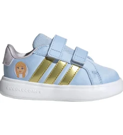 Sneakers|Børnesko Og Babysko-adidas Performance Sko - Grand Court Anna I - Bloblu/Goldmt/Icel