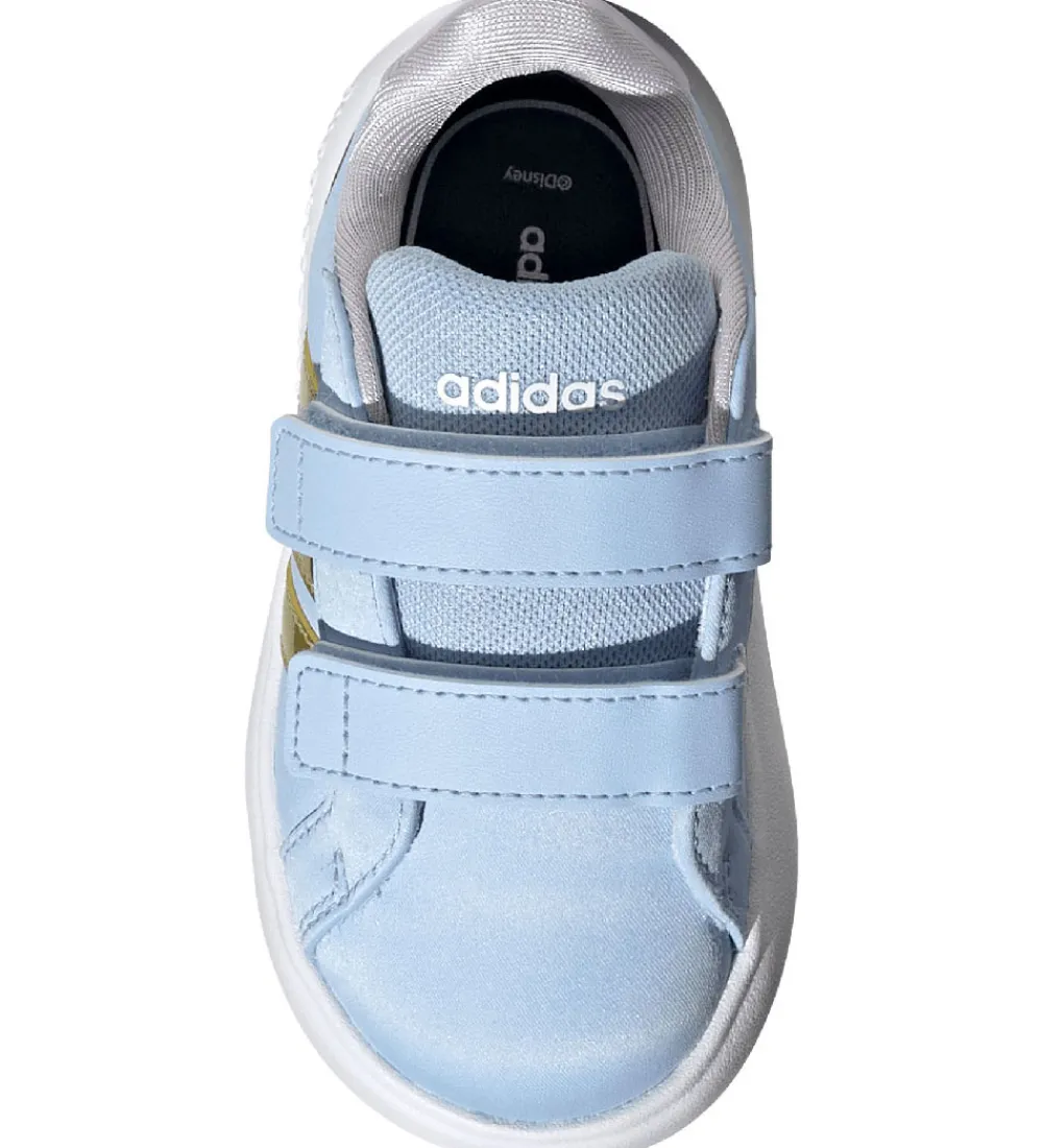Sneakers|Børnesko Og Babysko-adidas Performance Sko - Grand Court Anna I - Bloblu/Goldmt/Icel