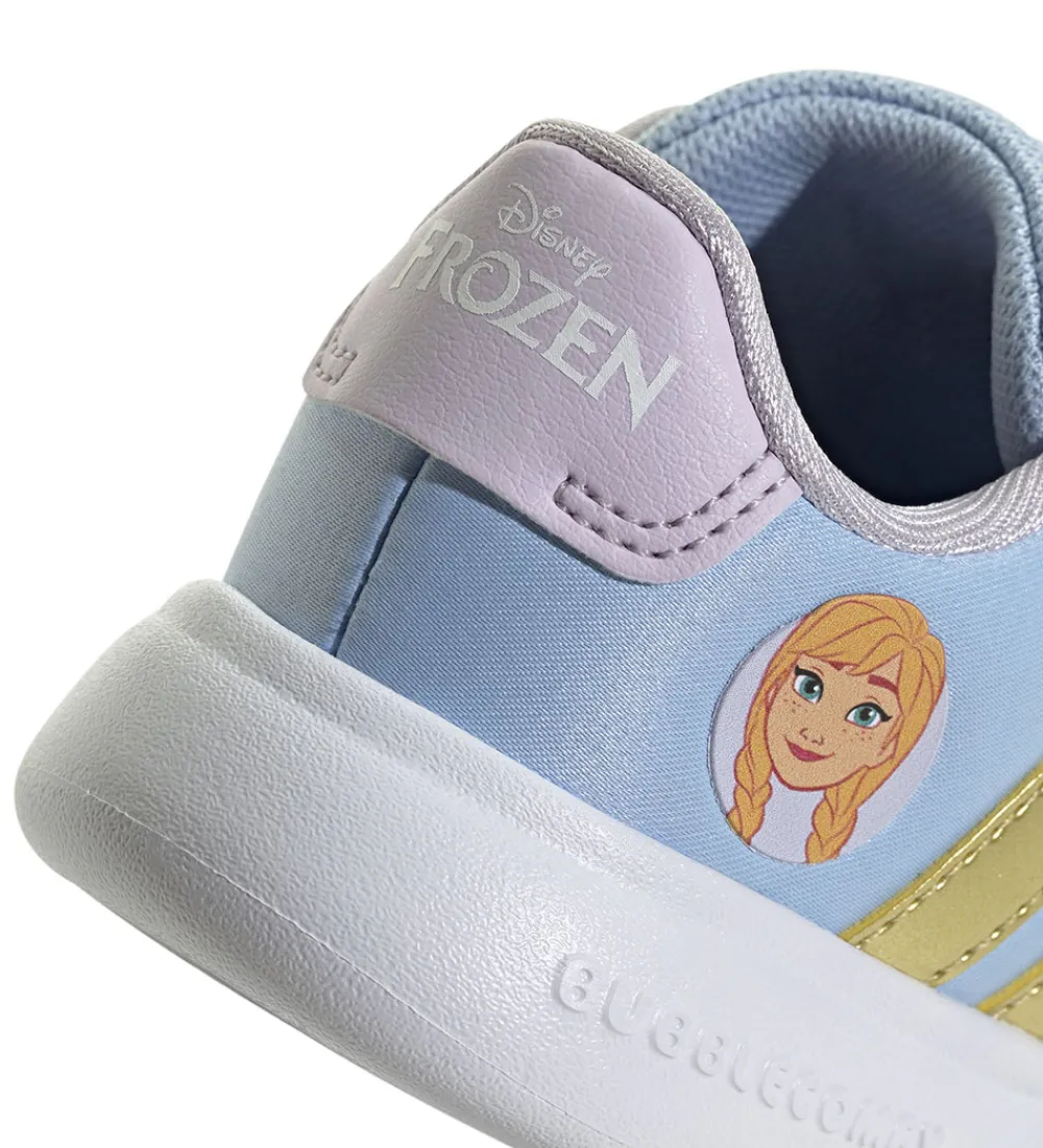 Sneakers|Børnesko Og Babysko-adidas Performance Sko - Grand Court Anna I - Bloblu/Goldmt/Icel