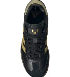 Indendørssko|Fodboldstøvler - Indendørs (Ic)-adidas Performance Sko - SAMBA MESSI J - CBLACK/GOLDMT/GUM4