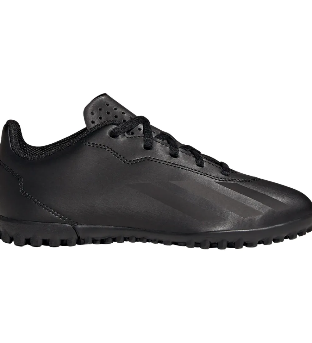 adidas Performance Fodboldstøvler - Grus (Tf)*Sko - X CRAZYFAST.4 TF J - Sort