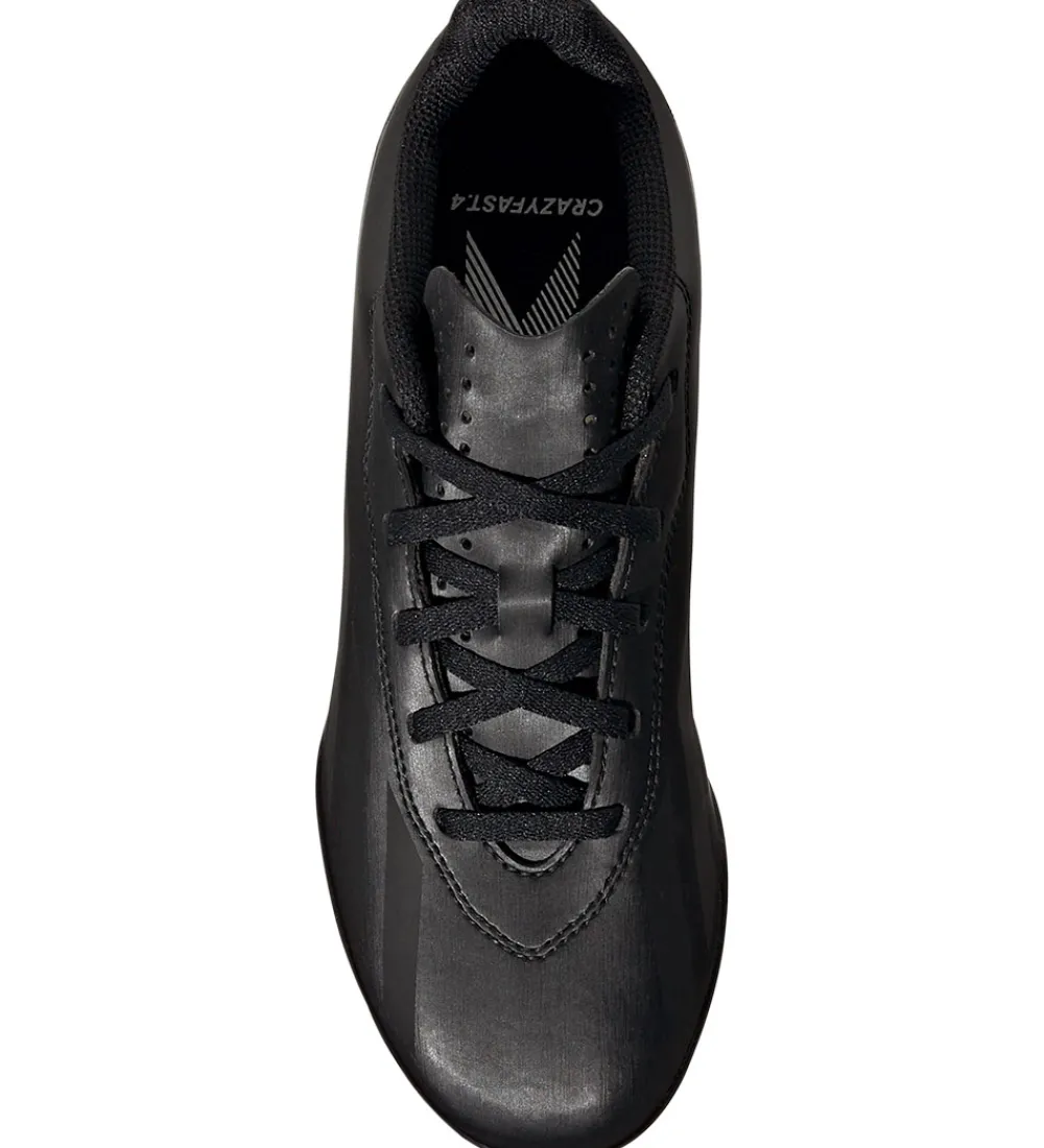 adidas Performance Fodboldstøvler - Grus (Tf)*Sko - X CRAZYFAST.4 TF J - Sort