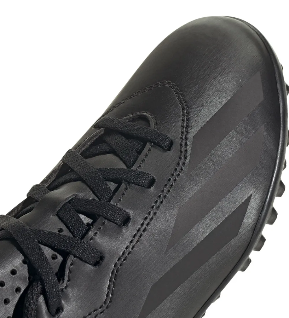 adidas Performance Fodboldstøvler - Grus (Tf)*Sko - X CRAZYFAST.4 TF J - Sort