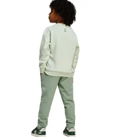 Træningssæt-adidas Performance Træningssæt - LK Sw Mndo Jog - Lingrn/Cybemt