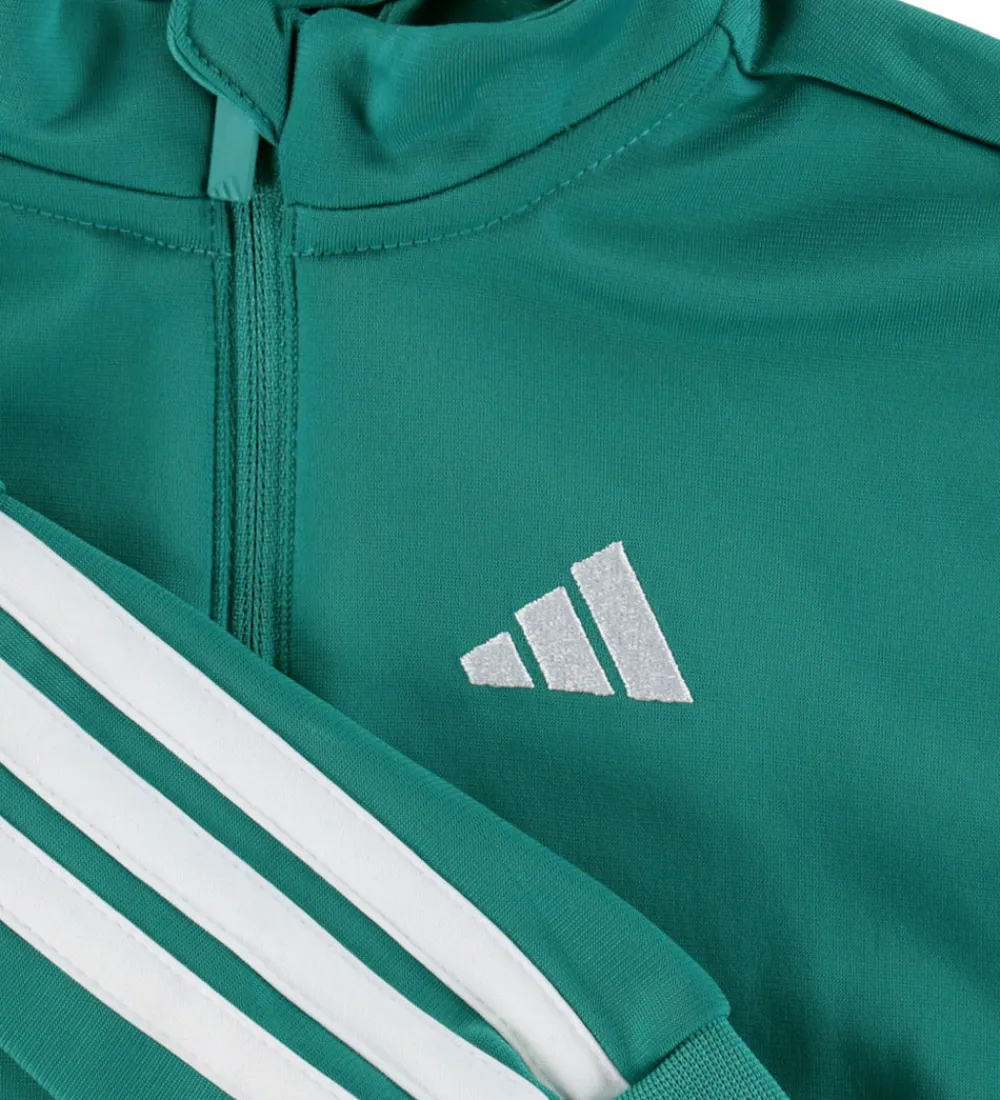 adidas Performance Træningssæt|Træning Og Gymnastik*Træningssæt - 205 - Pure Teal/Hvid