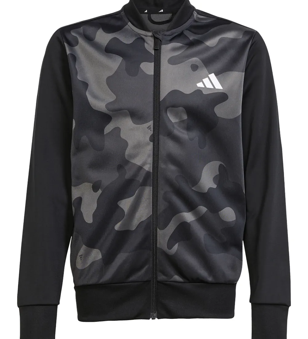adidas Performance Træningssæt*Træningssæt - Camouflage - Sort/Hvid
