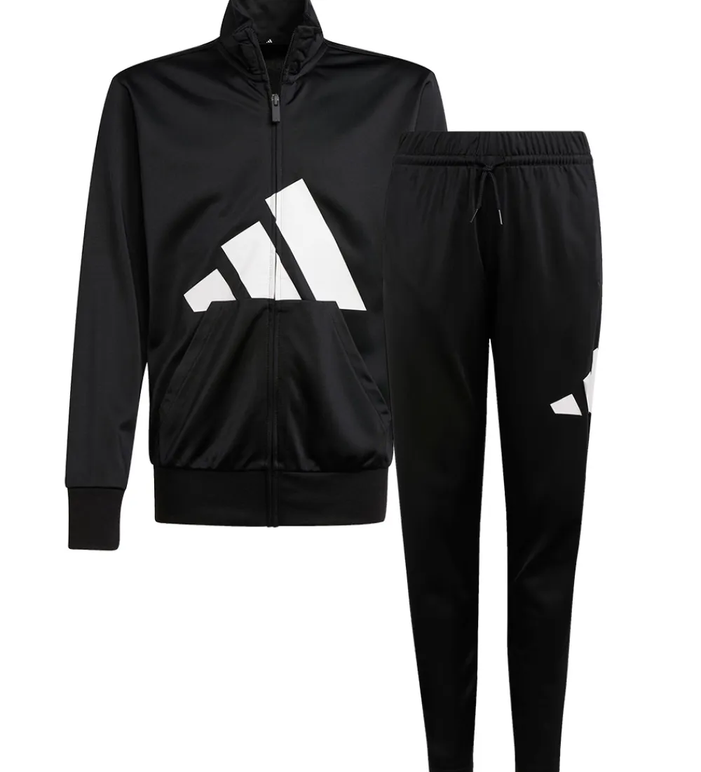 Træningssæt-adidas Performance Træningssæt - J BL TR TS - Sort/Hvid