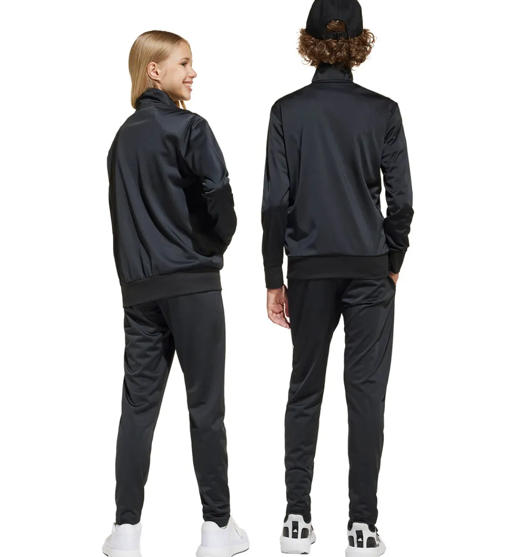 Træningssæt-adidas Performance Træningssæt - J BL TR TS - Sort/Hvid