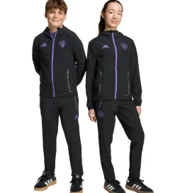 Træningsbukser|Træning Og Gymnastik-adidas Performance Træningsbukser - MUFC C VT P Y - Sort/Purrus