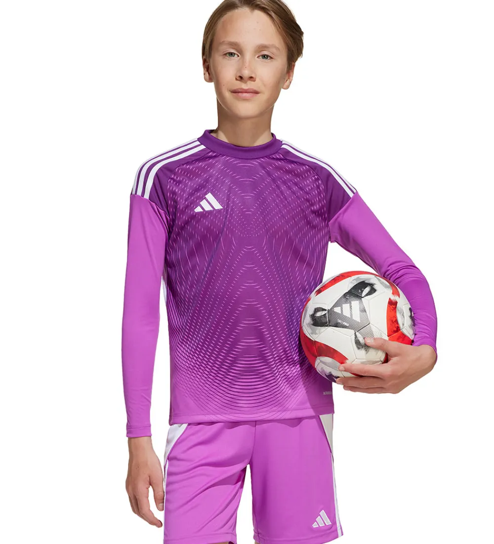 T-Shirts Og Toppe-adidas Performance Træningsbluse - T25 GK - PURBUR