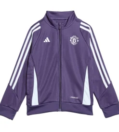 adidas Performance Træningssæt*Træningssæt - MUFC TK SUIT I - Aurplu/Sort