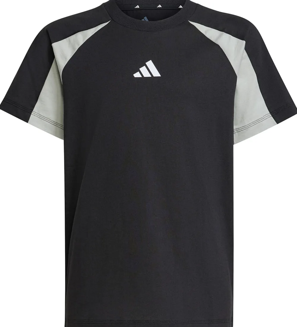 adidas Performance T-Shirts Og Toppe*T-shirt - J CB T - Sort m. Logo