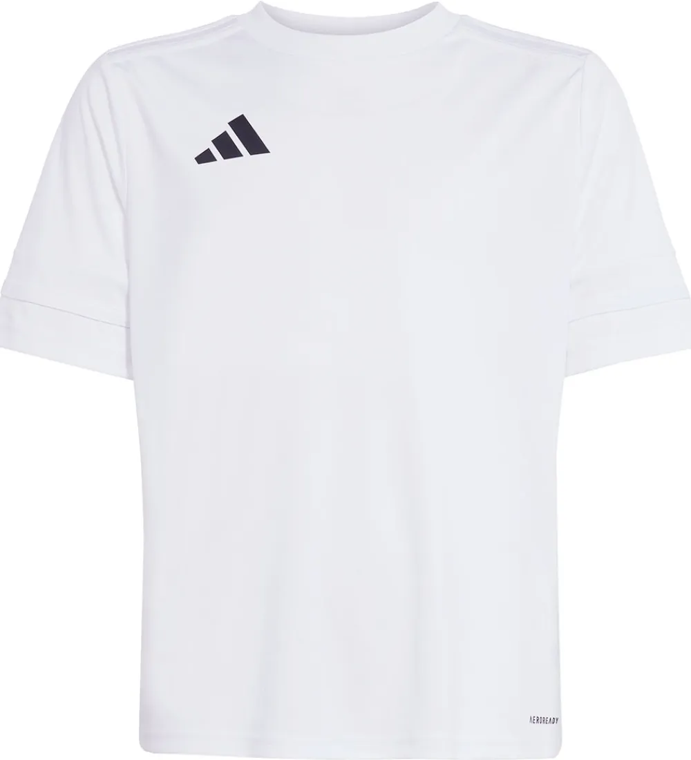 T-Shirts Og Toppe-adidas Performance T-shirt - SQUA25 JSY Y - Hvid/Sort