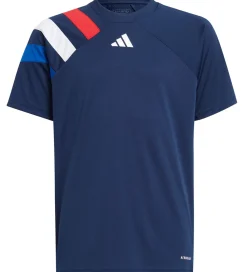 adidas Performance T-Shirts Og Toppe*T-Shirt - Fortore 23 - Blå m. Rød/Hvid