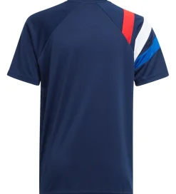 adidas Performance T-Shirts Og Toppe*T-Shirt - Fortore 23 - Blå m. Rød/Hvid