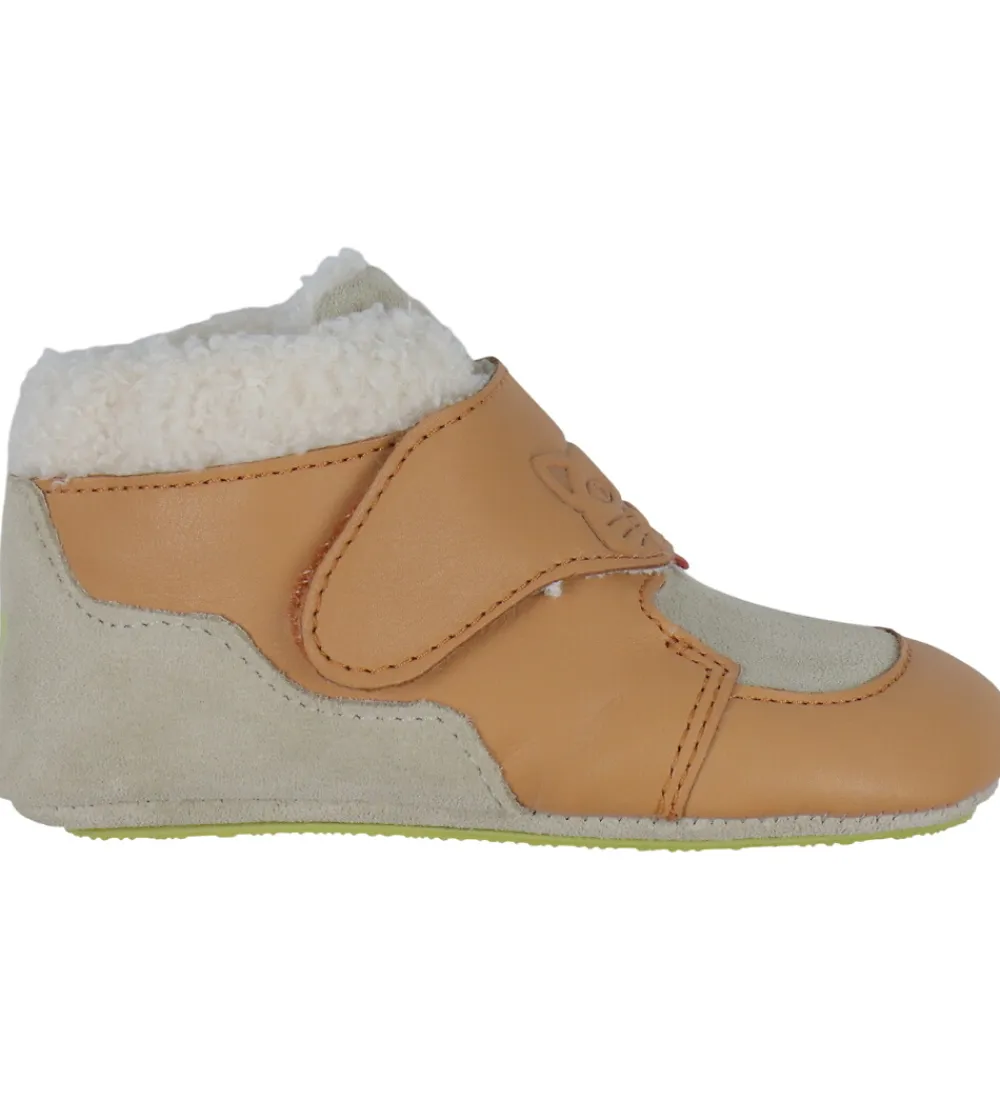 Hjemmesko-Affenzahn Hjemmesko m. For - Noos - Leather - Growy Cat - Brown