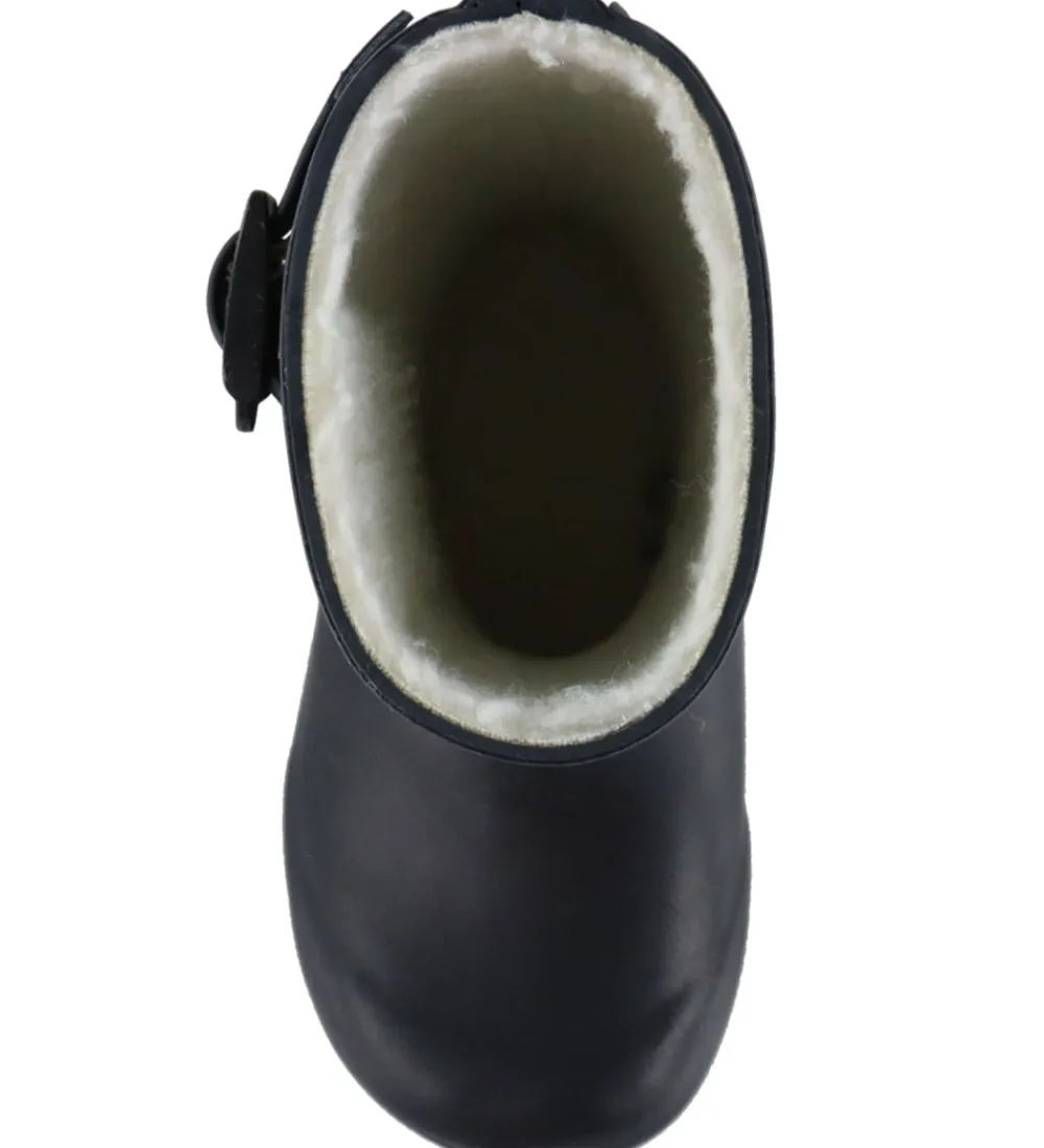 Aigle Gummistøvler*Gummistøvler m. For - Woody Pop Fur 2 - Marine