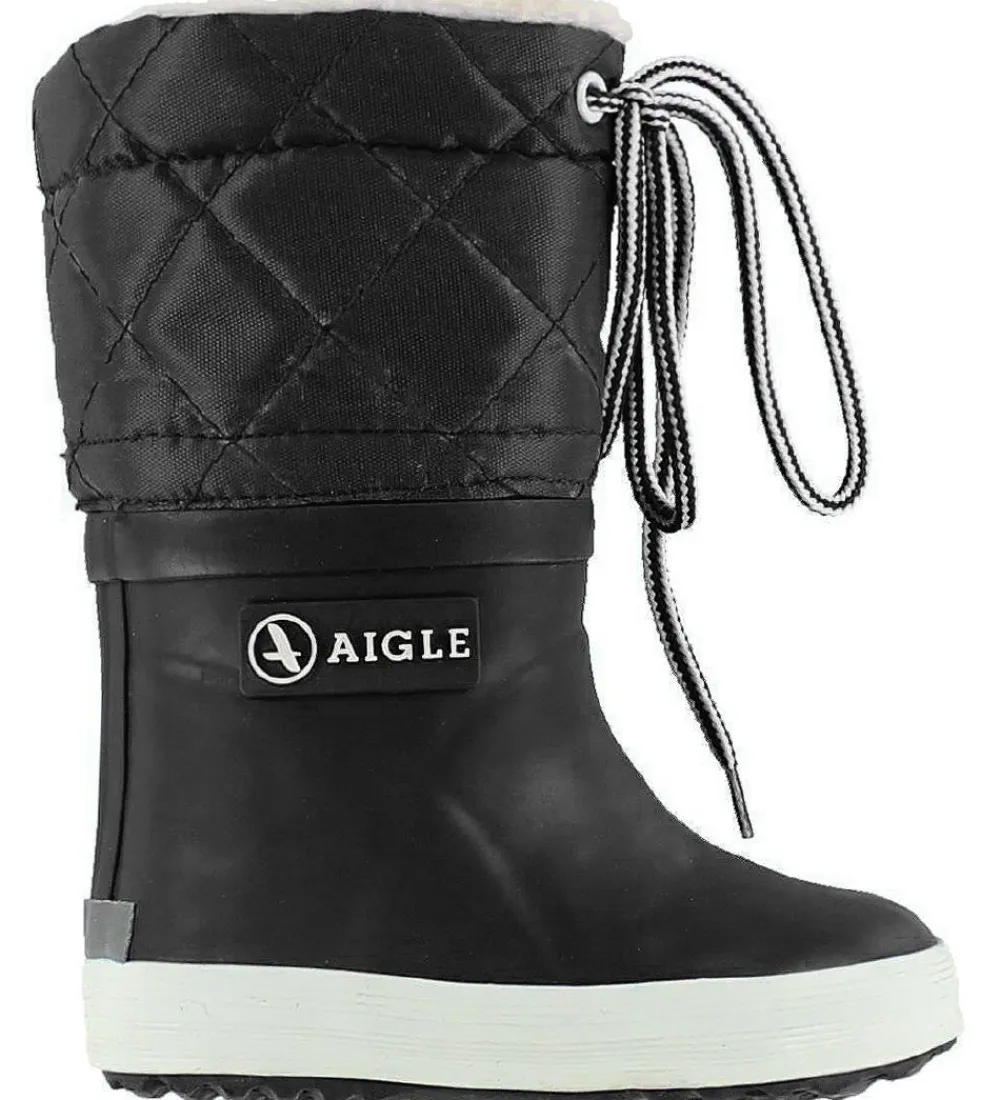 Termostøvler-Aigle Termostøvler - Giboulee - Sort