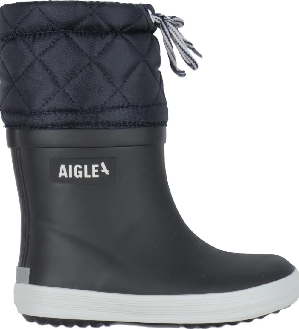 Aigle Termostøvler*Termostøvler - Giboulee 2 - Navy/Hvid