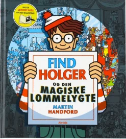 Lommelygter-Alvilda Bog - Find Holger & Den Magiske Lommelygte - Dansk