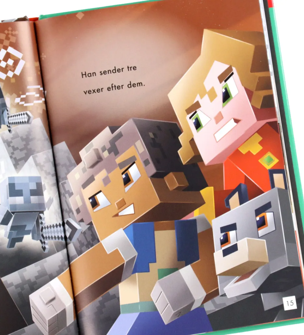 Alvilda Bøger*Bog - Minecraft - Mobs I Palæet - DA