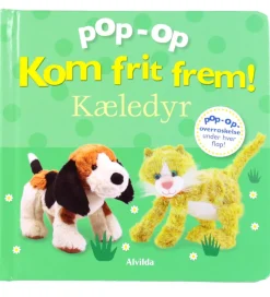 Alvilda Bøger*Bog - Pop-op - Kom Frit Frem - Kæledyr - DA