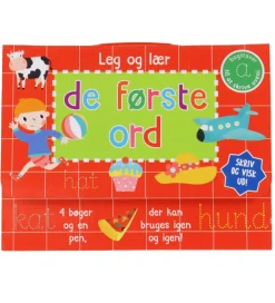 Alvilda Kreativ Leg|Bøger*Bog - Skriv og Visk Ud - De Første Ord - DA